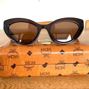 MCM 54mm Cat Eye Brown Sunglasses